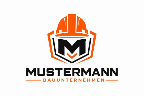 Firmenlogo Mustermann Bauunternehmen